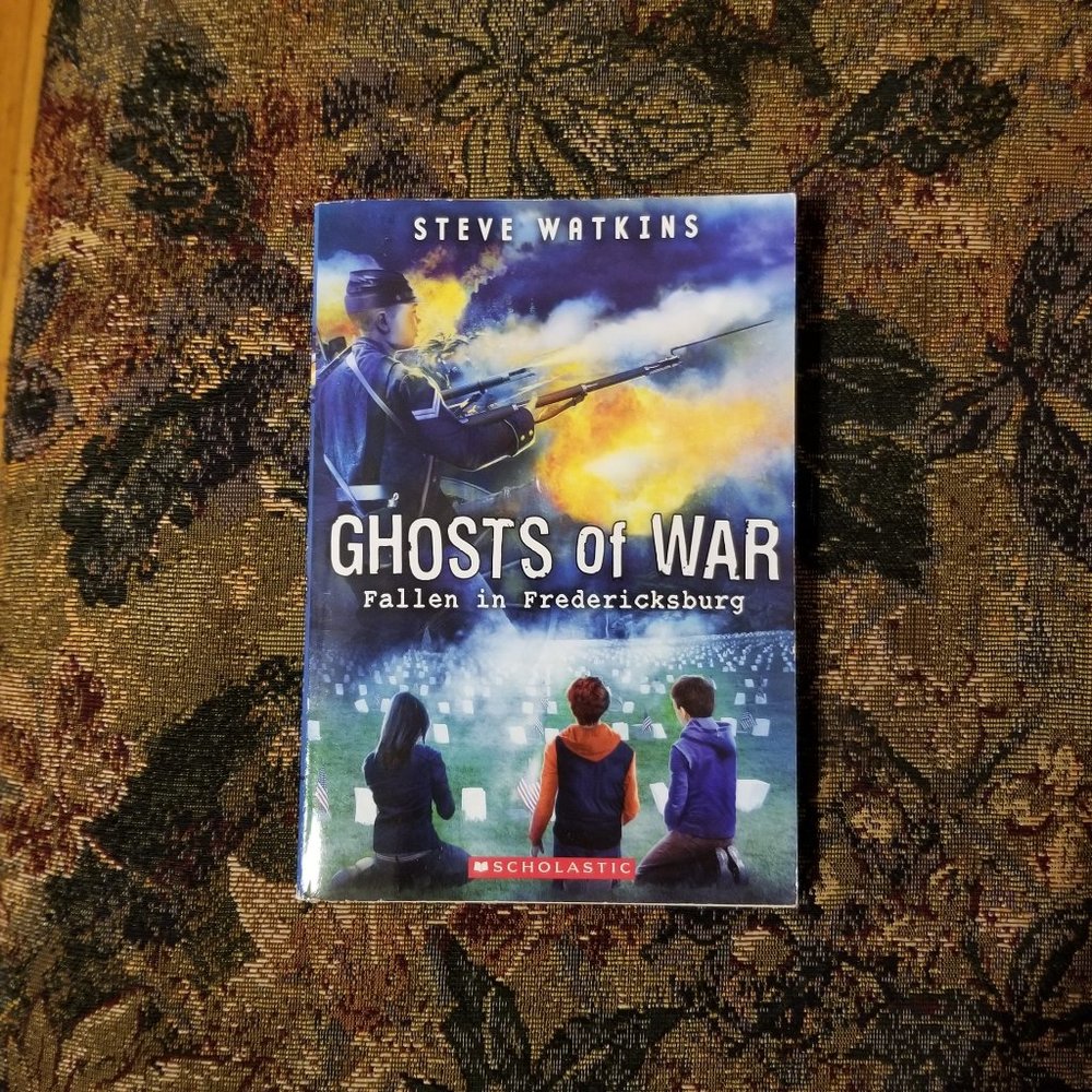 Children's novel, Ghosts of War by Steve Watkins, historical adventure